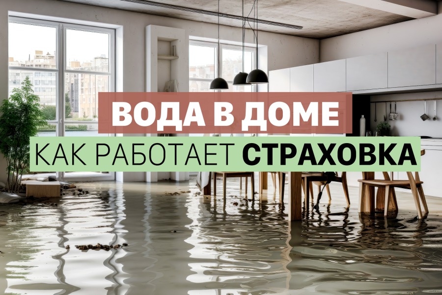 Вода в доме: что нужно знать о страховке, мифы и реальность, как это работает