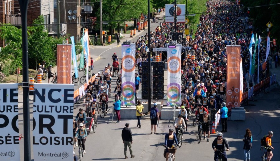 Фестиваль Go Vélo: 40-летие монреальского велопробега Tour de l'Île