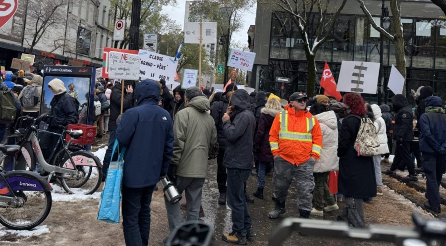 В Квебеке идут протесты против отмены PEQ