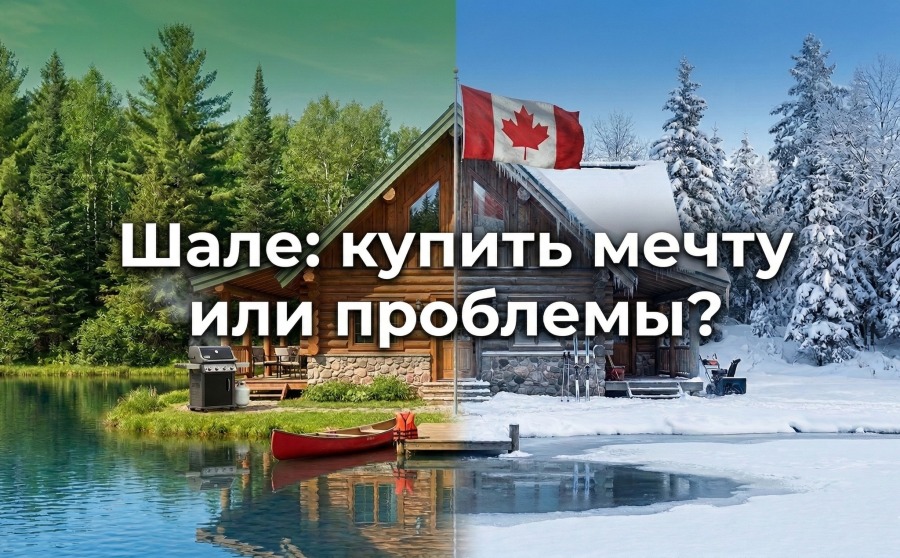 Покупка шале: летняя мечта или проблемы круглый год? 