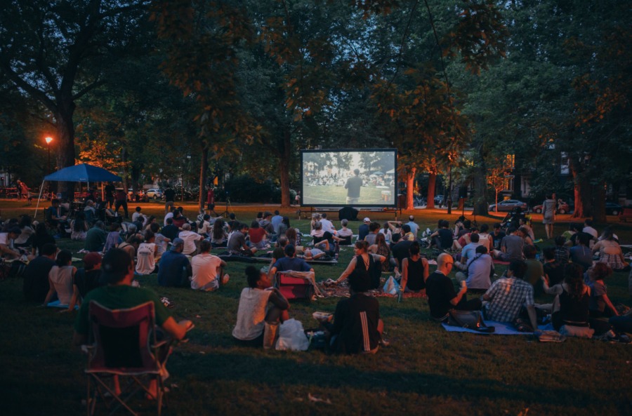 Cinéma sous les étoiles — бесплатное кино под открытым небом