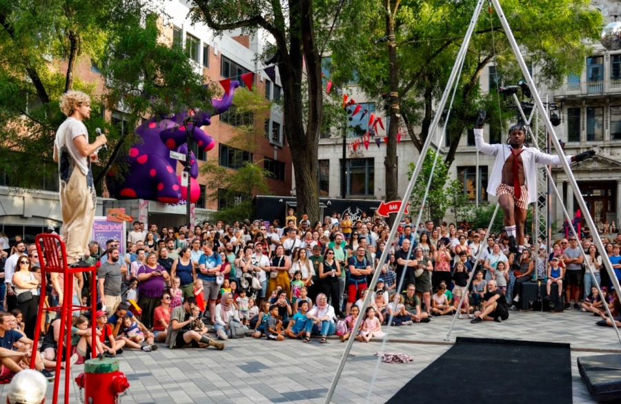 Главные шоу фестиваля Montréal Complètement Cirque