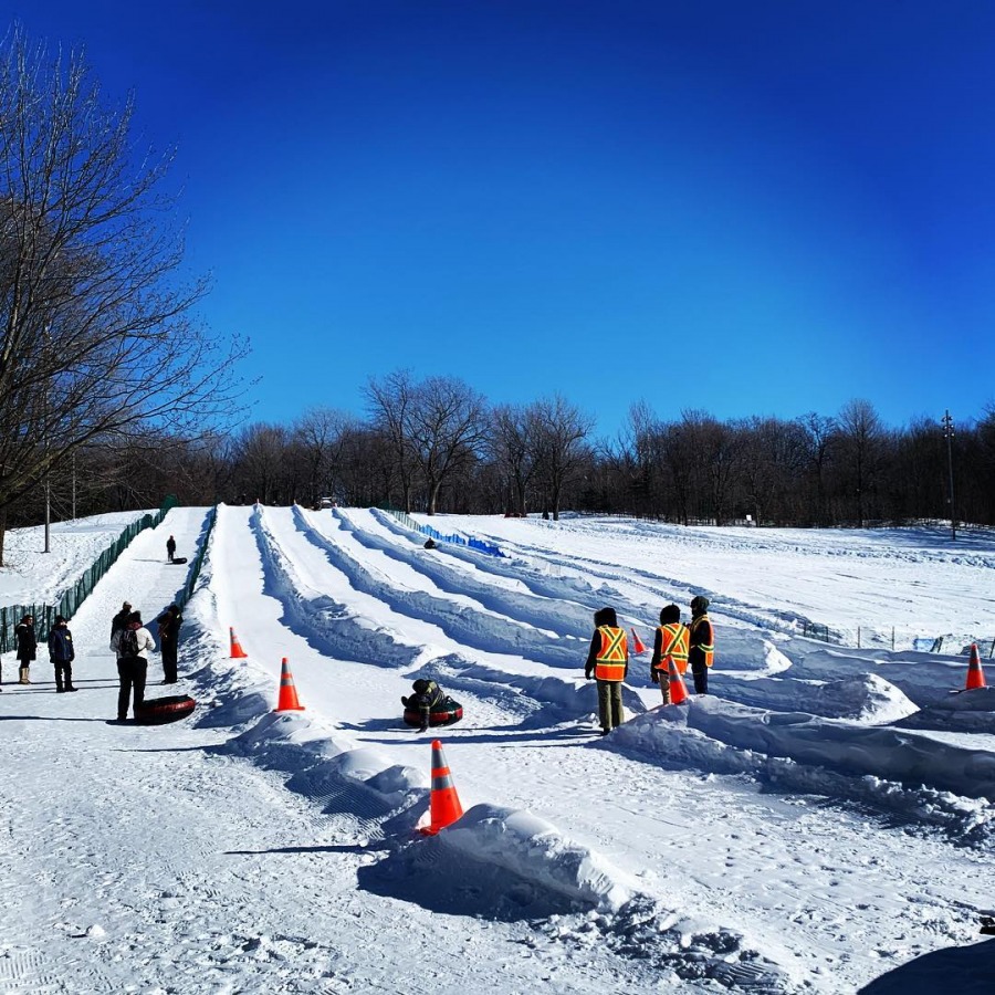 16 декабря в парке Mount Royal начнутся катания на тюбах 