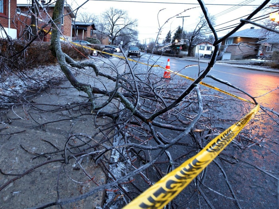 После ледяного шторма монреальцам вернут электричество к 23:00 — Лего